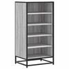 vidaXL &Eacute;tag&egrave;re &agrave; chaussures sonoma gris 48x38x97,5cm bois d'ing&eacute;nierie