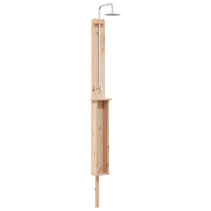 vidaXL Douche d'ext&eacute;rieur 246 cm Naturel