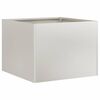 vidaXL Jardini&egrave;re 40x40x30 cm acier inoxydable