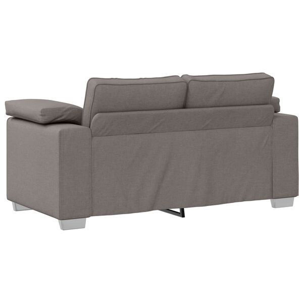 vidaXL Canap&eacute; Taupe Dimensions globales: 160 x 80 x 82 cm (l x P x H)