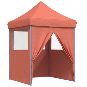 vidaXL Tente de f&ecirc;te 200 x 200 x 306 cm Terre cuite Tissu Oxford