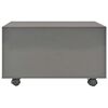 vidaXL Table basse Gris brillant 60x60x35 cm Bois d'ing&eacute;nierie