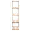 vidaXL Étagère de stockage 5 niveaux 80x38x170 cm Pin solide 250 kg