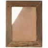 vidaXL Cadres photo 2 pcs 34x40cm Bois de récupération solide et verre