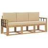 vidaXL Ensemble de canap&eacute;s d'ext&eacute;rieur 3 pc