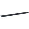 vidaXL Appui de fen&ecirc;tre Anthracite avec grain de bois PVC