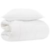 vidaXL Ensemble de Duvet 2 pc 137 x 200 cm Toutes saisons Bambou Blanc
