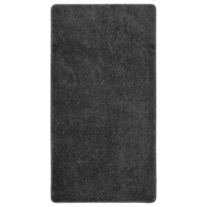 vidaXL Tapis shaggy antid&eacute;rapant Gris 80x150 cm