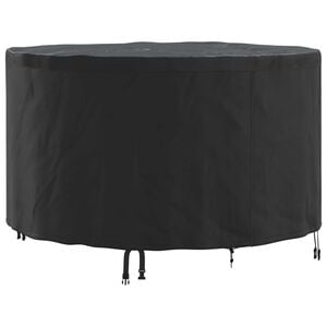 vidaXL Housse pour meubles 102 x 102 x 71 cm Tissu Oxford 210D Rond