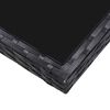 vidaXL Ensemble &agrave; manger d'ext&eacute;rieur 9 pcs R&eacute;sine tress&eacute;e Noir