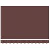 vidaXL Auvent R&eacute;tractable Marron 350 x 200 cm Polyester et m&eacute;tal
