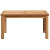 vidaXL Table basse Marron 70 x 40 x 36 cm Bois de teck massif