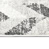 vidaXL Tapis Gris et blanc 160x230 cm PP