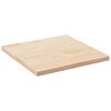 vidaXL Plateau de table carr&eacute; en bois de pin massif 70 x 70 x 2,5 cm