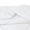 vidaXL Couette Blanc 200 x 155 x 4 cm Polyester