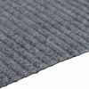 vidaXL Tapis Couloir Gris clair 80 x 150 cm tissu