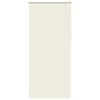 vidaXL Store enrouleur occultant 124,4 x 230 cm, largeur du tissu 120 cm, blanc cass&eacute;