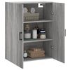 vidaXL Armoire murale sonoma gris 69,5x34x90 cm