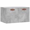 vidaXL Armoire murale Gris b&eacute;ton 60x36,5x35 cm Bois d'ing&eacute;nierie