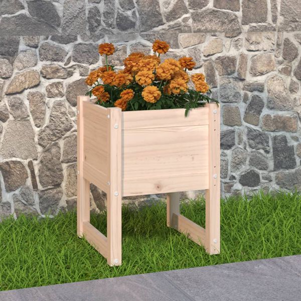 vidaXL Jardini&egrave;re 40x40x52,5 cm Bois massif de pin