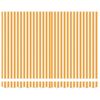 vidaXL Toile de rechange pour auvent Jaune et blanc 280 x 195 cm