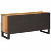 vidaXL Meuble TV Marron 100 x 33 x 46 cm Bois de mangue massif