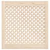 vidaXL Portes d'armoires en treillis 2 pcs 59,5x61,5 cm pin massif