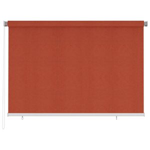 vidaXL Store roulant d'ext&eacute;rieur 225 (l)x140 (H) cm terre cuite HDPE