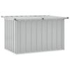 vidaXL Boîte de rangement de jardin Gris 109x67x65 cm