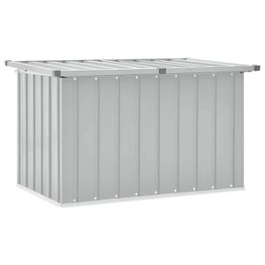 vidaXL Boîte de rangement de jardin Gris 109x67x65 cm