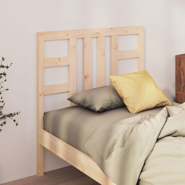 vidaXL Tête de lit 106x4x100 cm Bois massif de pin