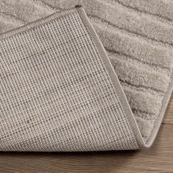 vidaXL Tapis de surface HUARTE Beige 200 x 140 cm Polyester