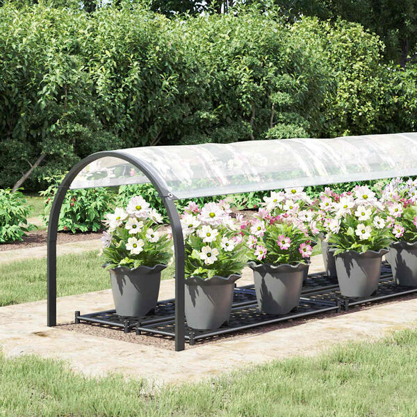 vidaXL B&acirc;che transparente avec &oelig;illets 1x4 m poly&eacute;thyl&egrave;ne