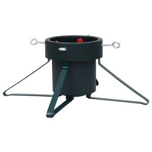 vidaXL Support de sapin de Noël Noir 46x46x19 cm