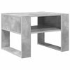 vidaXL Table basse Gris b&eacute;ton 66 x 53 x 45 cm Bois d'ing&eacute;nierie