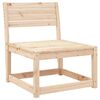 vidaXL Canap&eacute; de jardin bois de pin massif