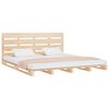 vidaXL Cadre de lit sans matelas 135x190 cm bois de pin massif