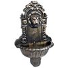 vidaXL Fontaine murale Design de t&ecirc;te de lion Bronze
