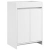 vidaXL Meuble sous lavabo de salle de bain Blanc 56 x 37,5 x 81 cm