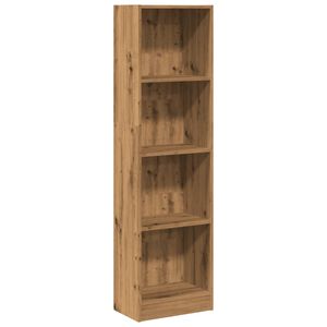 vidaXL Biblioth&egrave;que ch&ecirc;ne artisanal 40x24x143 cm bois d'ing&eacute;nierie