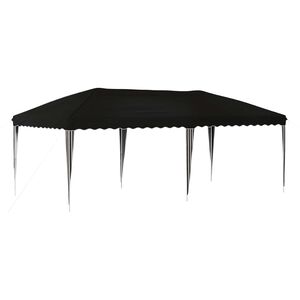 vidaXL Tente de f&ecirc;te pop-up 575 x 290 x 245 cm Noir