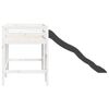 vidaXL Lit mezzanine d'enfants sans matelas 90x190 cm bois pin massif