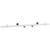 vidaXL Kit de quincaillerie pour porte coulissante 152,4 cm Acier
