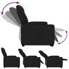 vidaXL Fauteuil inclinable &eacute;lectrique noir tissu