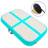 vidaXL Tapis gonflable de gymnastique avec pompe 60x100x20 cm PVC Vert