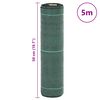 vidaXL Membrane anti-mauvaises herbes vert 0,5x5 m PP