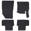 vidaXL Tapis de voiture 4 pi&egrave;ces adapt&eacute; pour CAPTUR 2020- Caoutchouc