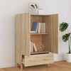 vidaXL Buffet haut Chêne sonoma 70x31x115 cm Bois d'ingénierie
