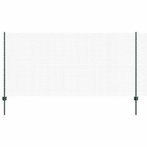 vidaXL Cl&ocirc;ture en fil soud&eacute; avec poteau 10 x 1,2 m (l x h)