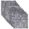 vidaXL Carreaux Mosa&iuml;ques Gris 30 x 30 cm Marbre